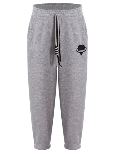 Kaerm Kids Boys Girls School PE Sweatpants Causal Athletic Sport Pants Active Joggers Pants with Pockets