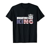 Joueur de golf américain en miniature King Golf T-Shirt