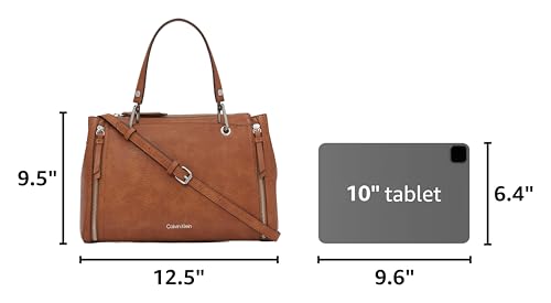 Image of Calvin Klein Bubble Lamb Novelty Organization Satchel