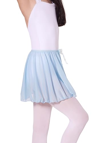 Pantalones falda circulares Capezio para niñas en color negro talla m 3