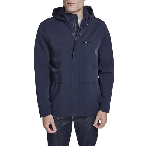 Image of Cole Haan Men's Hooded Windbreaker Jacket