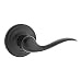 Kwikset 97880-862 Tustin Right-Handed Half-Dummy Lever, Iron Black