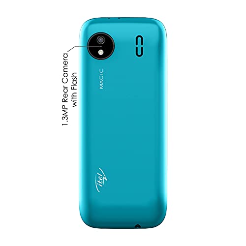 Image of (Refurbished) Itel Magic 2(Blue, 4G, Wi-Fi Hotspot Support)