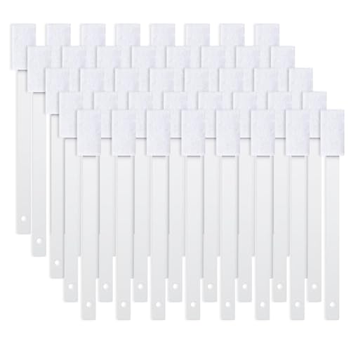 Ohulelks 100 Piezas Cepillos de Limpieza de Grietas Herramientas Cepillo para Orificios Cepillo de Inodoro Desechable Cepillo para Fregar Teclado para Riel de Puerta de Ventana