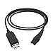 Produktbild EMSea USB Ladekabel Netzkabel für Rasierer 1,2M Kompatibel mit Philip Norelco HQ8505, HQ6, HQ7, HQ8, HQ9, RQ10, RQ11, RQ12, HS8, PT7, S500-Serie, AT750, AT751, AT890, PT920, AT810, BT5210