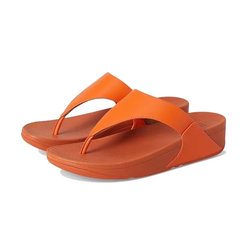 Image of FitFlop Womens Lulu Leather Toe Post Sandals