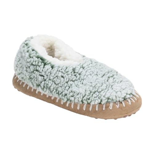 Image of Lemon Ladies' Super Soft Non Slip Grippers Plush Slipper Sock, S /M 5-7