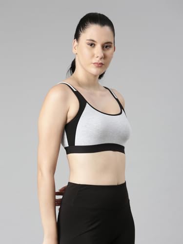 Image of TWIN BIRDS Women's Sports Bra | Comfortable Fit with Support | Cotton Elastane Workout & Active Wear