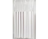 American Crafts Shower StallSized Window Shower Curtain 54' Wide x 84' Long White