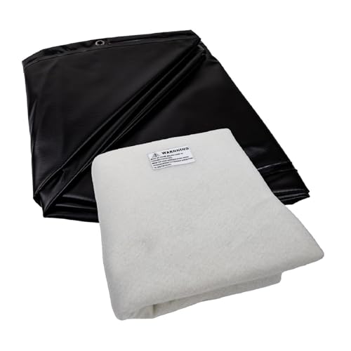 Blagdon Replacement Replacement Liner and Underlay for the No Dig Nature Pond, Black/White