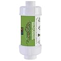 H&G lifestyles Garden Hose Inline Water Filter for Plants,Reduces Chlorine,Chloramine,Odor, Improve Plants Health, Water Softener for Hard Water,with Standard 3/4"GHT, Up to 7,000 Gallons