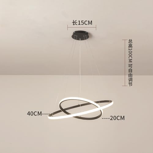 Luminaria ajustable LED para techos altos y bajos en dormitorios y comedores modernos 5