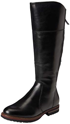 Preisvergleich Produktbild Tamaris Damen 1-1-26633-25 Kniehohe Stiefel, schwarz, 37 EU