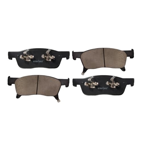 Image of Detroit Axle - Front Ceramic Brake Pads for 2019-2023 Subaru Ascent, 2020 2021 2022 Brake Pads with Hardware Assembly Replacement