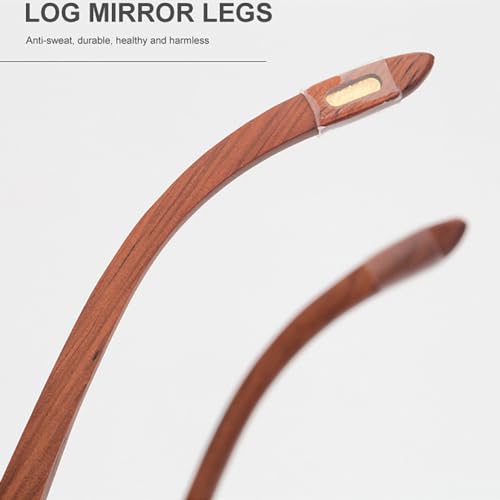 Lunettes de soleil de luxe sans monture légères pour éviter les marques - 5