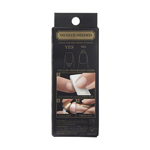 KISS imPRESS Press-On Nails Couture Collection Manicure Kit, ‘Lush Life’, Patented Super-Hold Adhesive, 30 Fake Nails… - Image 2