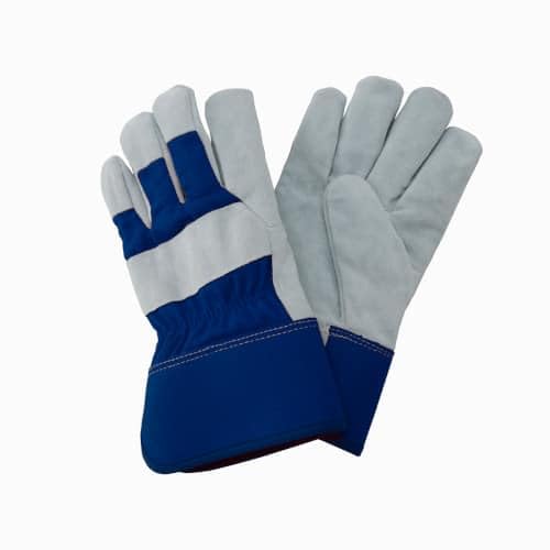 Kent & Stowe Fleece Lined Rigger Gardening Gloves Navy - Large