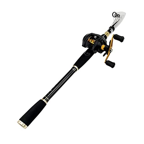 Durable Carbon-Fiber 2.4m Rod & Reel Combo — 8kg Drag