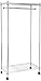 Produktbild AmazonBasics Kleiderständer mit zwei Ablagen, verchromt