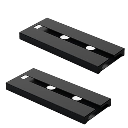 AYVRUOP 2 Piezas Soporte Para Copas De Vino Colgante, Estante Copas Vino Debajo Gabinete, Colgador Copas Sin Taladrar, Estante Colgar Copas Autoadhesivo Para Bar, Restaurante, Cocina,Negro