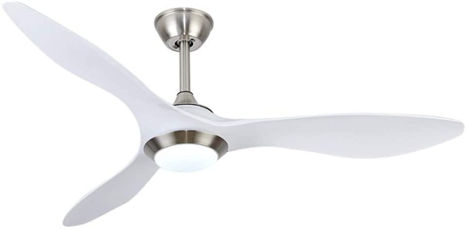 Ventilateur de chambre moderne plafonnier ventilateur lumière avec lampes télécommande