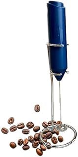 Milk Frother Silreck Handheld Frother I Electric Milk Frother for Coffee Cappuccino I Automatic Drink Milkshake Mixer and Egg Beater (Blue)