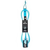 Leash para tablas de surf Línea de uretano de 7 mm de alta resistencia especialmente construida para lograr la mejor combinación de resistencia, elasticidad y elasticidad.