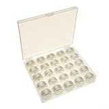 25-Pack 20m Water Soluble PVA Bait String for Carp Fishing, Fast Dissolving Fishing Line for Boilie Bags, White（SKU）