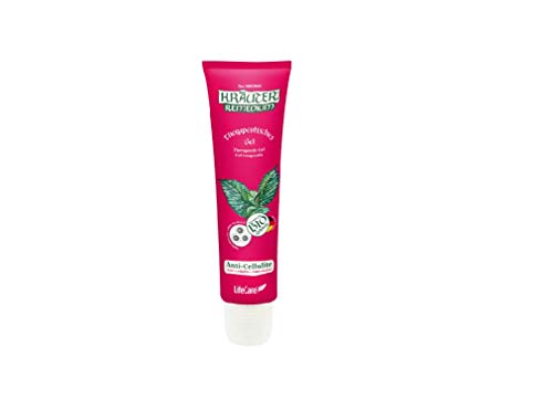 Gel anti-cellulite menthe bio élimine la peau d'orange avec son applicateur