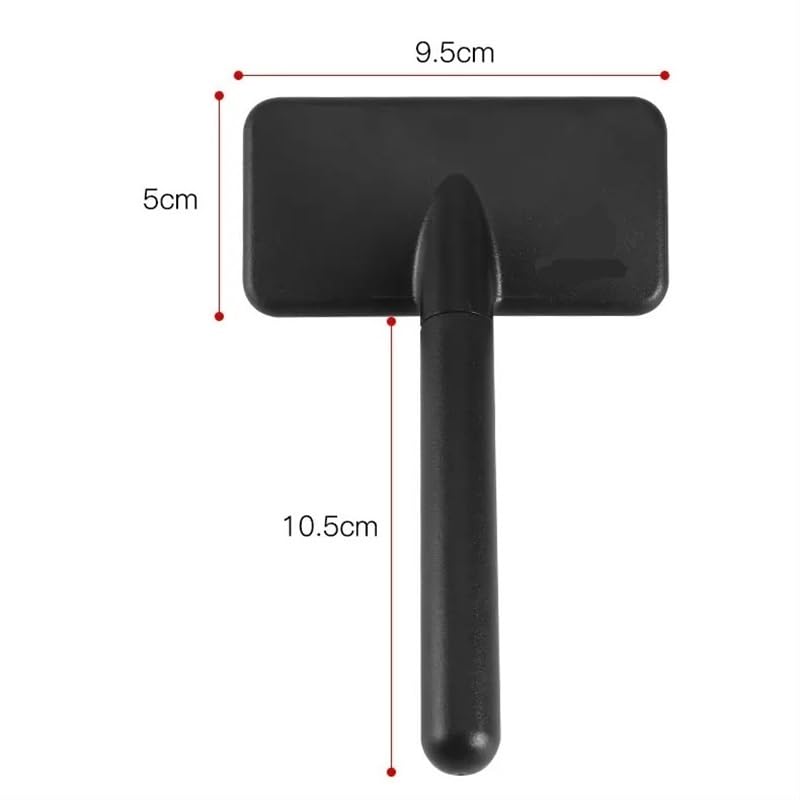Brosse à Poils de Chien, Outil de toilettage Efficace for Un Pelage Bien entretenu, Brosse for Animaux de Compagnie, Brosse à Poils de Chien Efficace(Black)