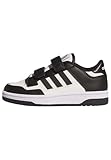 adidas Mixte Enfant Rapid Court Childrens Shoes, Core Black/Cloud White/FTWR White, 28 EU