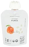 White Leaf Provisions Organic Peach & Oat Baby Food, 3.17 Oz