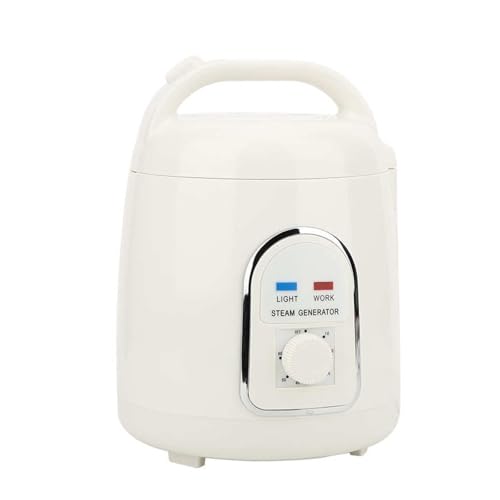 サウナ 蒸し器 蒸気サウナ 蒸し器 1.5L 防爆サウナ スパ、850W ネレーター デバイス 蒸しポット マシン、電動イーター ツール 健康維持 減量 自宅でサウナ体験可能