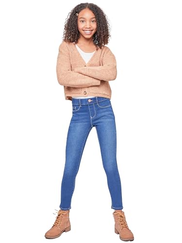 YMI Girls Faux Front Pull-on Skinny Jeans3