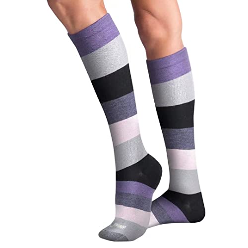 Image of ja vie Women & Men Comfy 75% Merino Wool Compression Socks 15-20mmHg Extra Soft