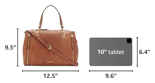 Image of Calvin Klein Bubble Lamb Novelty Organization Satchel