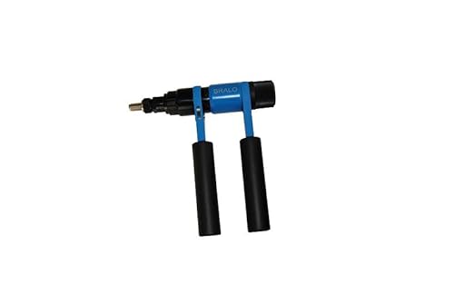Bralo 02TR004120 TR-412 Remachadora Manual, Azul, 8mm Carrera