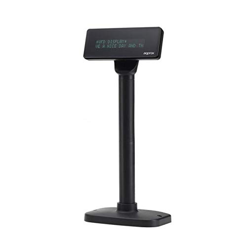 Visor TPV de 7' VFD01, conexión USB, Ideal para Mostrar información en Puntos de Venta y Mejorar la atención al Cliente.