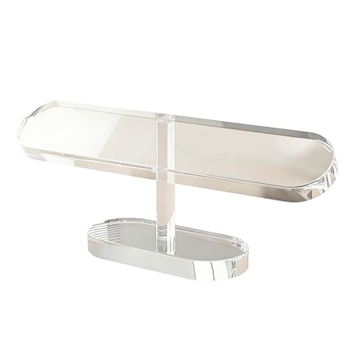 Présentoir acrylique transparent et stable pour rangement léger