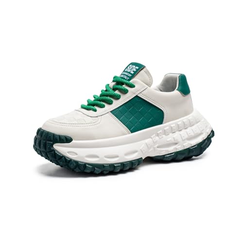 Trendy Men's Fashion Chunky - Sole Sneakers with Unique Design - Ideal for Sports, Walking and Casual Wear, Combining Style and Comfort