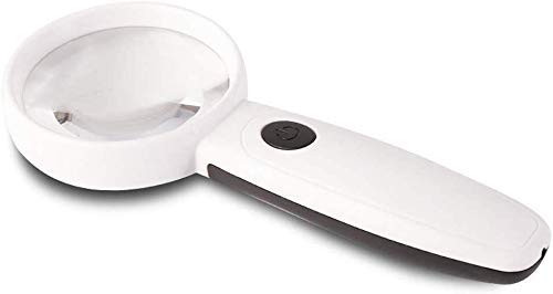 Loupes de lecture portables en verre résolvant le manque de luminosité grâce aux LED USB