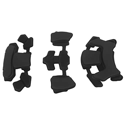 Almofadas Universais para Capacete, Fácil de Instalar, Material de Esponja, 2 Camadas, Design de 3 P