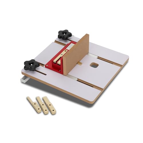 wolfwo Router Table Box Joint Jig – 3 Interchangeable...