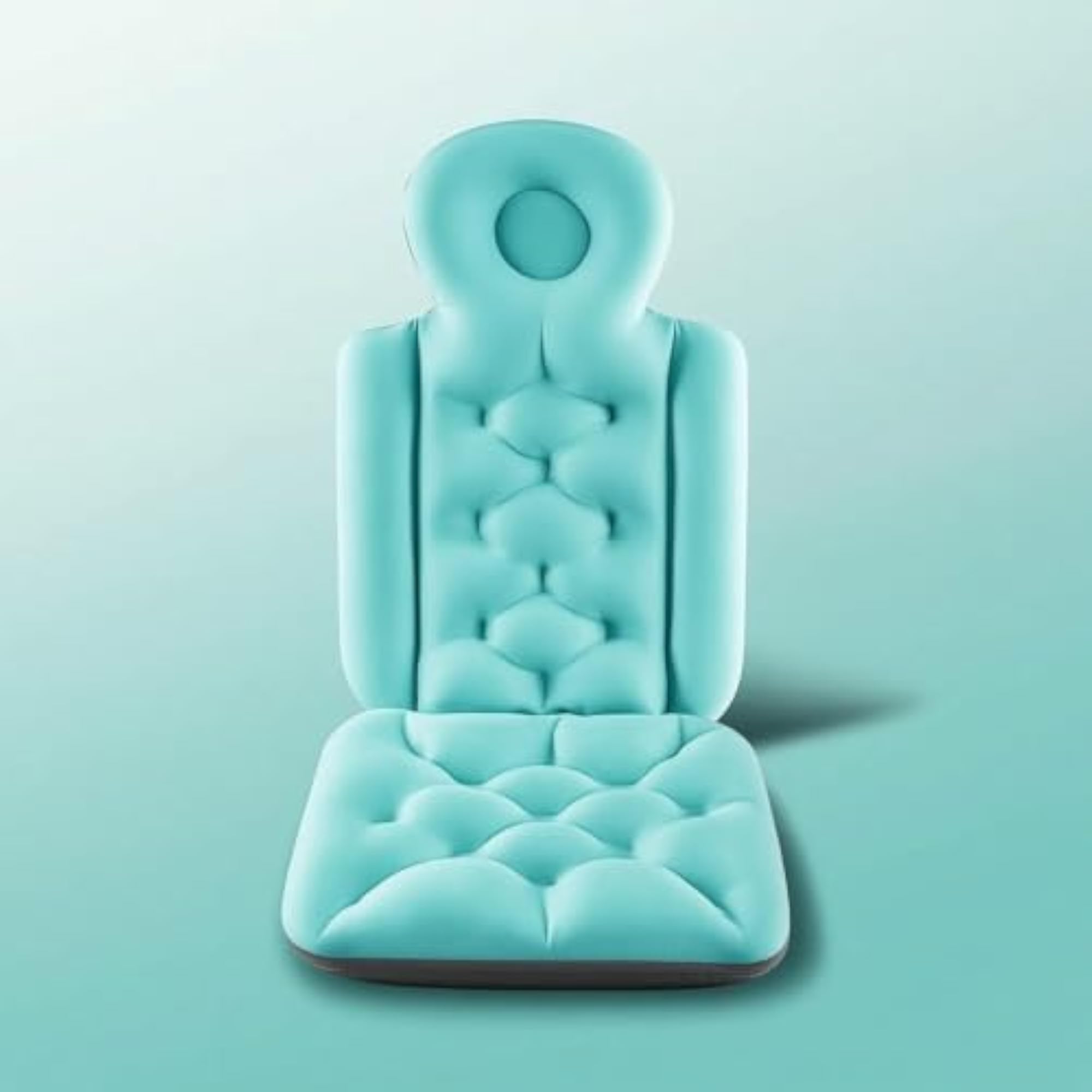 Supportive Full Body Bath Pillow, Contoured Quilted Cushion