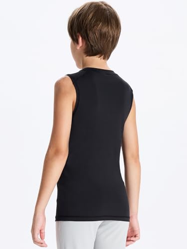 DEVOROPA Youth Baseball Chest Protector Softball Padded Compression Shirt Football Lacrosse Heart Guard Sternum Undershirt3