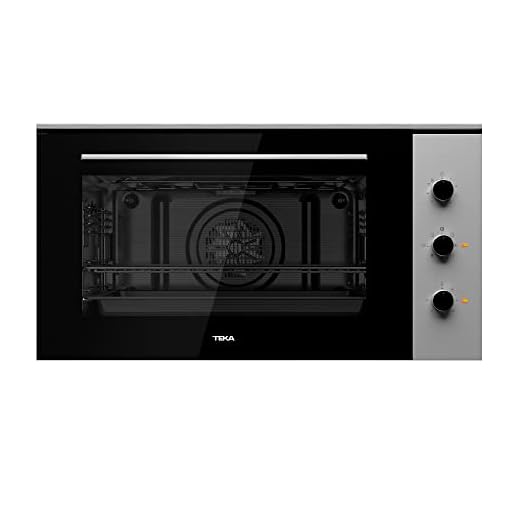 Teka HSF 900 - Horno Multifunción de 90 cm, Sistema de limpieza HydroClean ECO, 7 Funciones de Cocinado, 5 Alturas de Cocinado, Puerta 2 Cristales, Color Acero Inoxidable