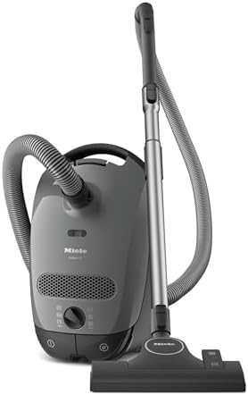 Miele Grey Classic C1 Pure Suction Canister Vacuum Cleaner, Graphite
