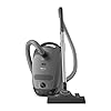 Miele Classic C1 Bagged Canister Vacuum Cleaner with Miele AirClean System (Graphite Grey) - 5 Year Warranty