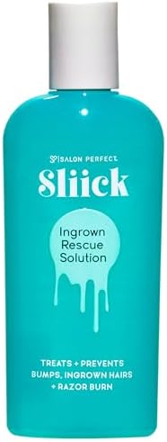 Sliick Ingrown Hair Treatment for Women – Ingrown Hair Serum, Prevents Bumps & Razor Bumps for Bikini Line, Legs & Underarms, Made in USA, 4 oz