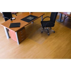 Preisvergleich Produktbild Ecogrip Bodenschutzmatte Hartböden 90x120cm transparent eckig